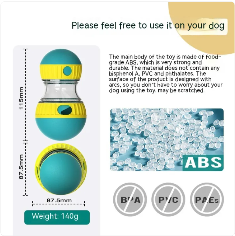 Calm Clean Companion Treat-Dispensing Puzzle Ball