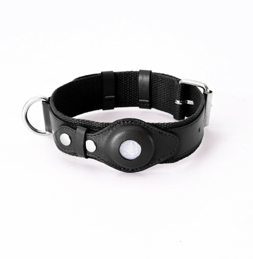 Calm Clean Companion AirTag Collar & Leash Set