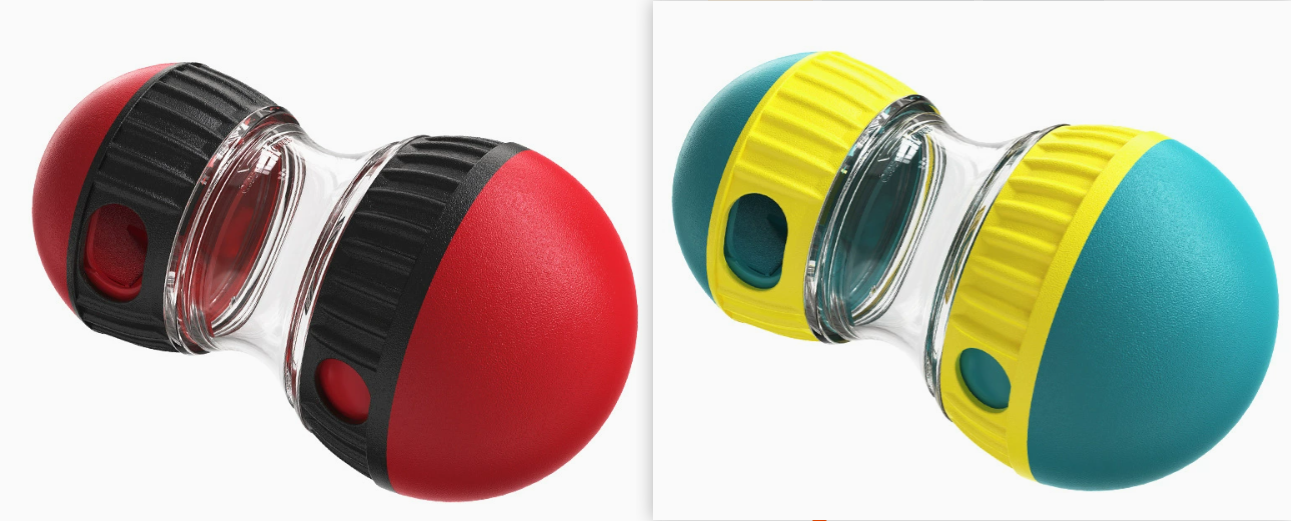 Calm Clean Companion Treat-Dispensing Puzzle Ball