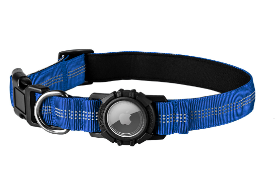 Calm Clean Companion Everyday AirTag Collar