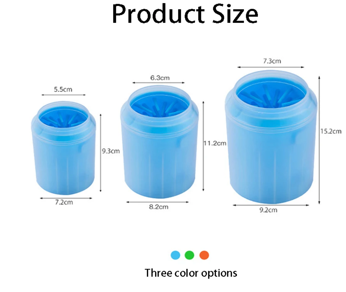 Calm Clean Companion Muddy Paw Cleaner Cup