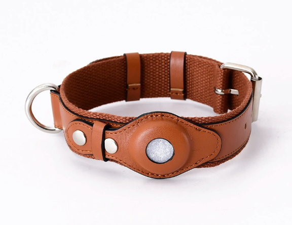Calm Clean Companion AirTag Collar & Leash Set