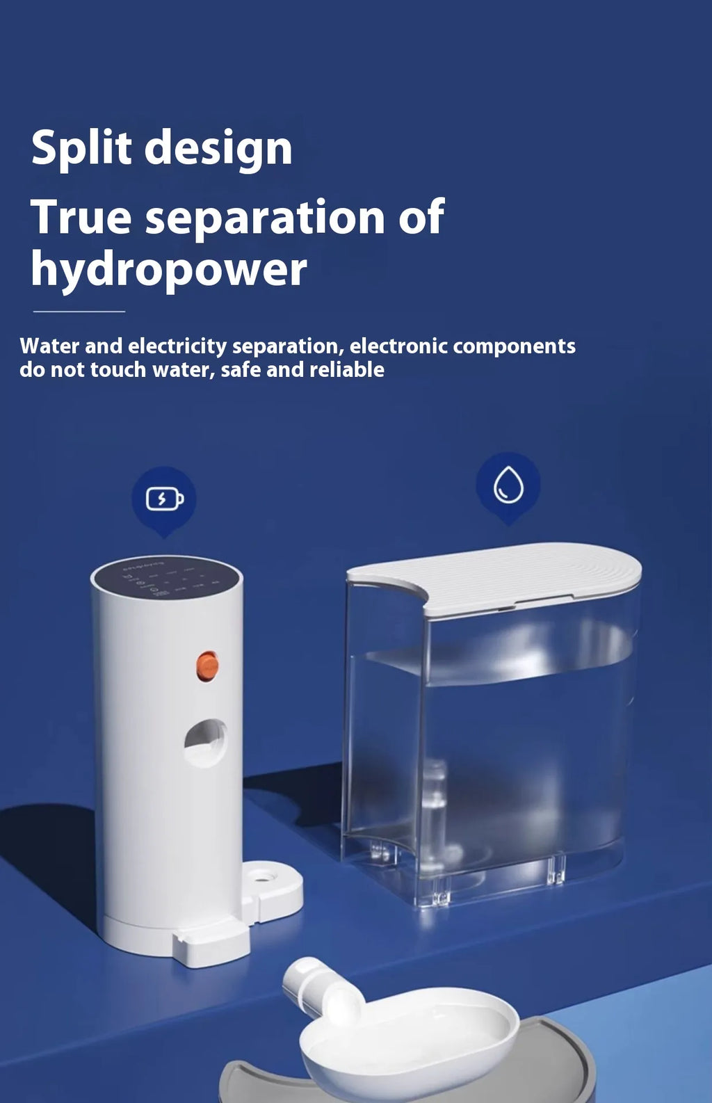 Calm Clean Companion Fresh Flow Water Fountain