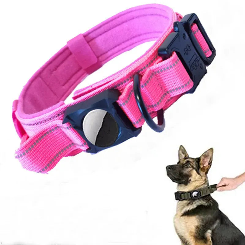 Calm Clean Companion Padded AirTag Collar
