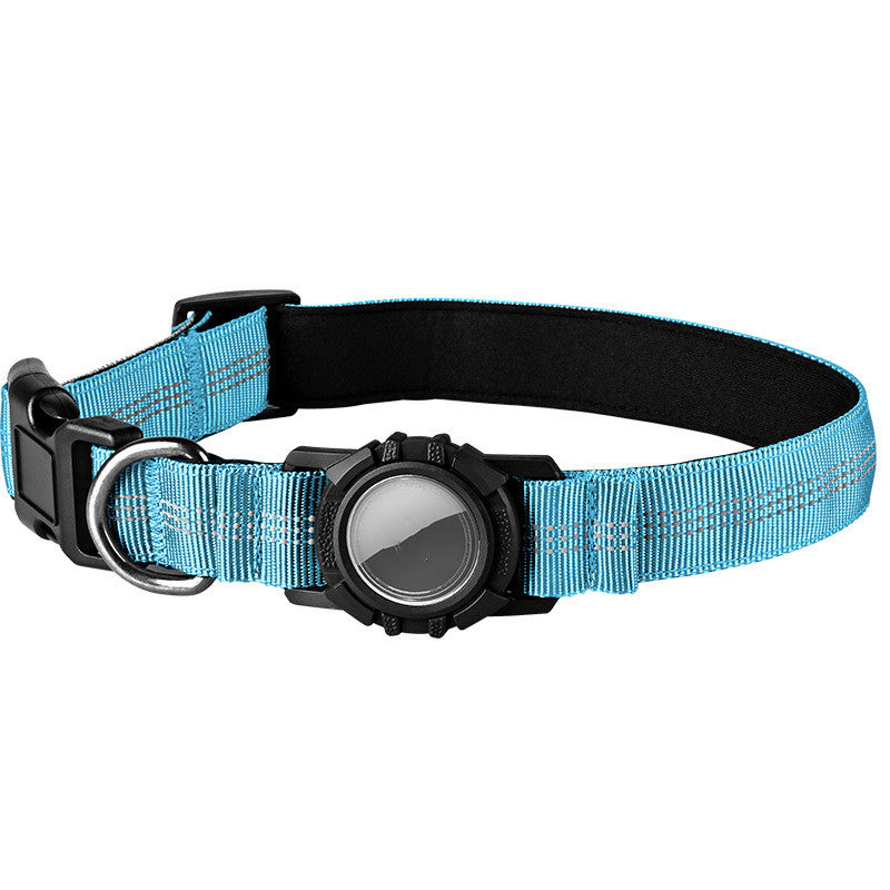 Calm Clean Companion Everyday AirTag Collar