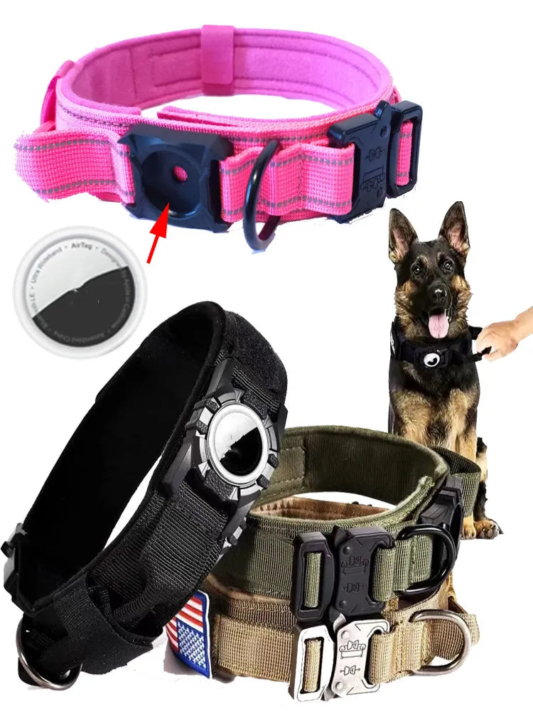 Calm Clean Companion Padded AirTag Collar