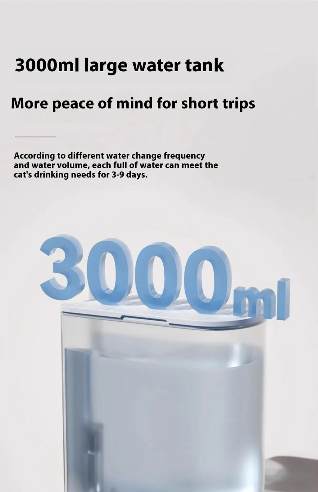 Calm Clean Companion Fresh Flow Water Fountain